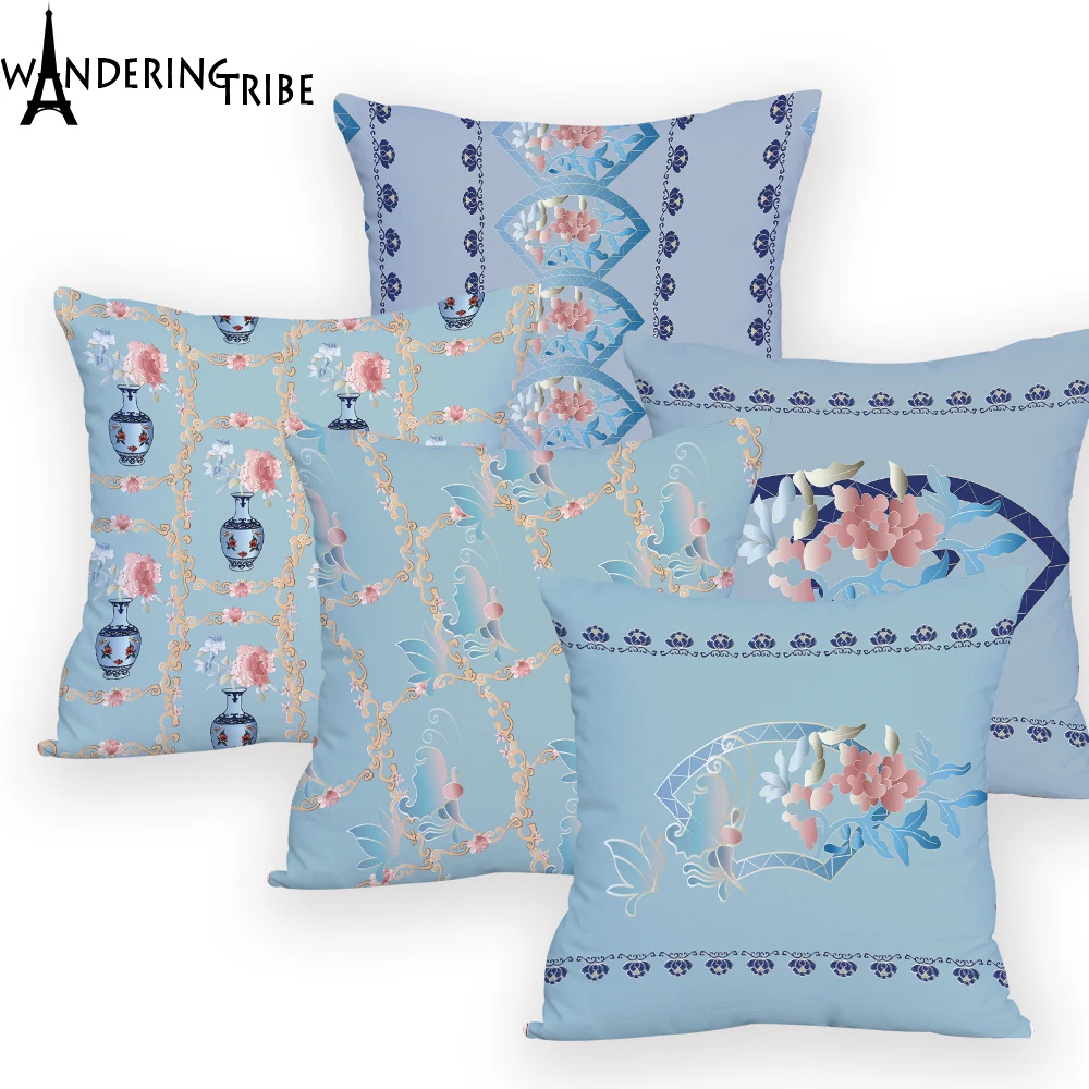 Наволочка для подушки с цветком красочные Almohadones Decorativos офисные теплые в