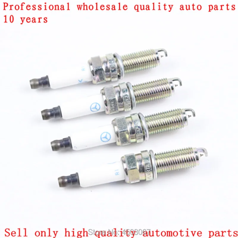 (6 шт./лот) иридиевая Свеча зажигания PLKR7A A0041594903 для Mercedes Benz C250 C230K CL550 SLK250 E550 GL450 ML550