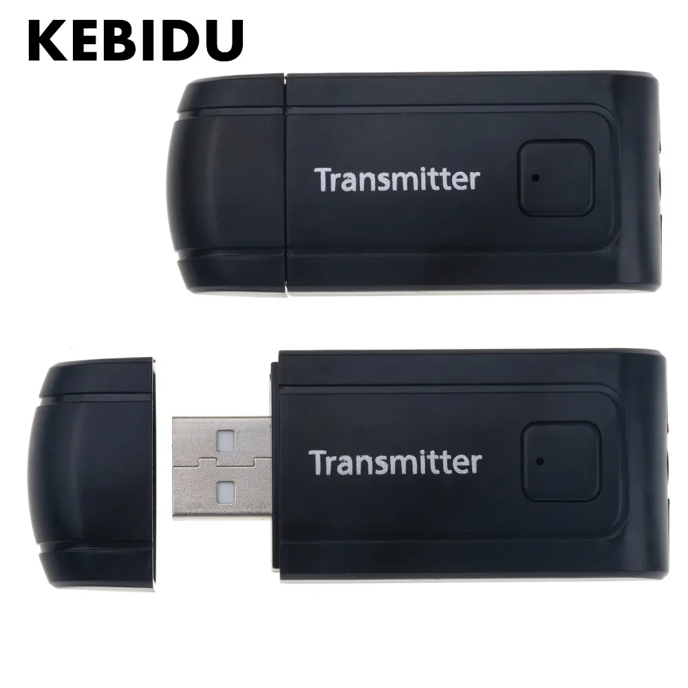 KEBIDU V4 передатчик беспроводной 3 5 мм A2DP стерео аудио музыкальный адаптер ключ