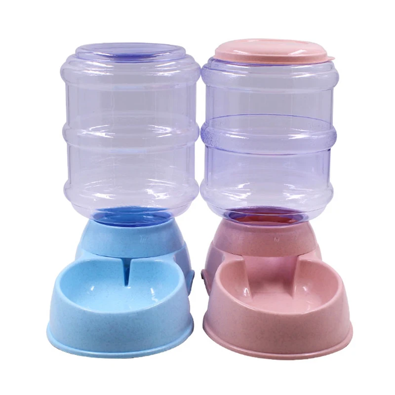 

Pet Automatic Dogs Watering Feeder Food Container Machine Drink Fountains Feeding Dog's Bottle Detachable Tool Supplies Stuff