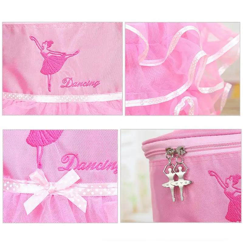 Ballerina Ballet Tutu Dress Dance Bag Backpack Handy Pouch School For Children Girls Cute Student Kids Backpack Bags Kid Girl