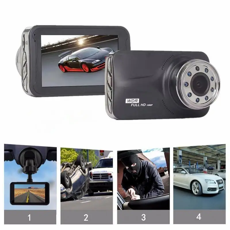 Мини камера автомобиль установлен DVR Автомобильный регистратор HD 170 широкий