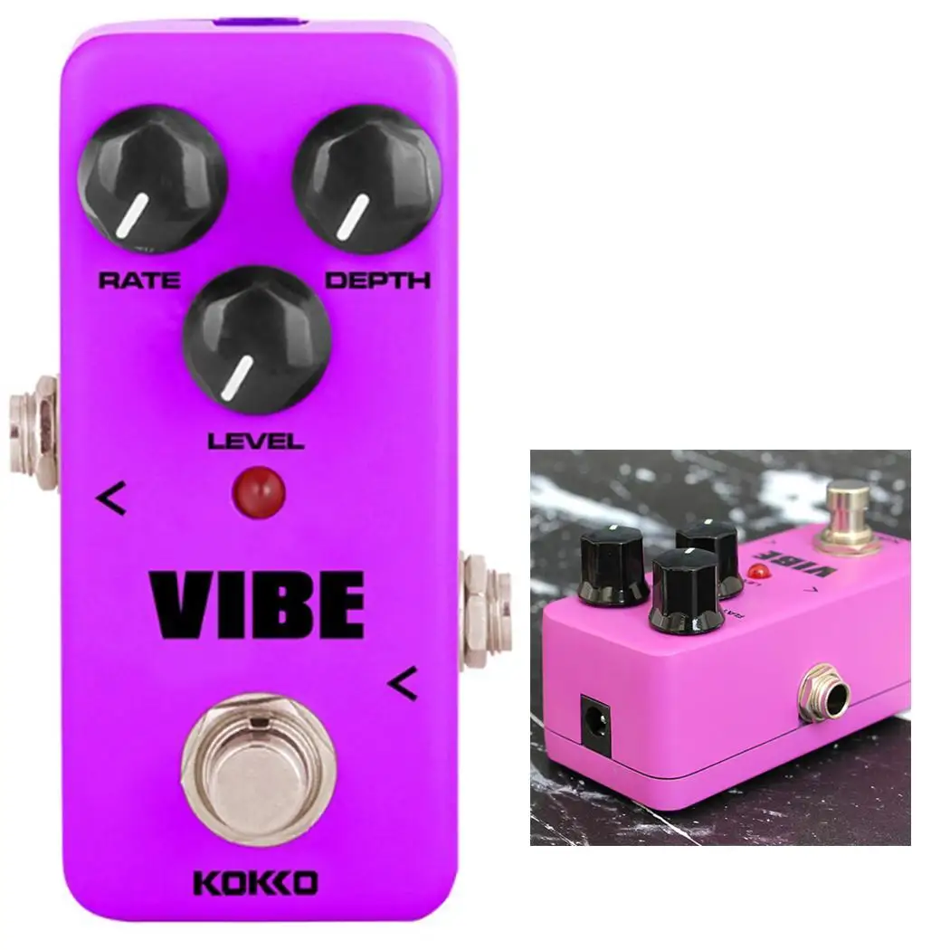 Kokko FUV2 мини велотренажер Vibe аналоговый поворотный гитары фиолетовый динамик DC