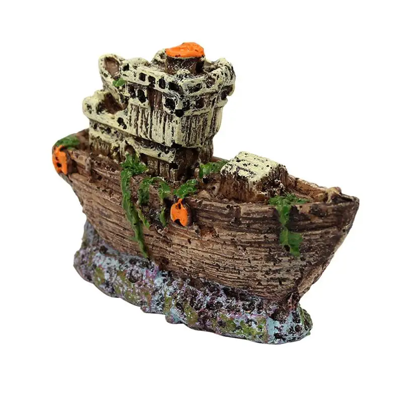 1 шт. украшение приключения смола золотая монета мини пиратские украшения статуя