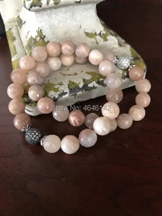 Boho Sunstone бусы проложить CZ Бисером растягивающиеся браслеты | Украшения и