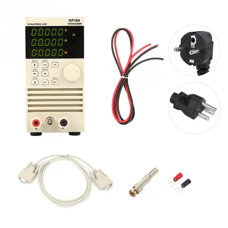 KP184 DC электронный тестер емкости аккумулятора RS485232 400 Вт 150 в 40 А В переменного