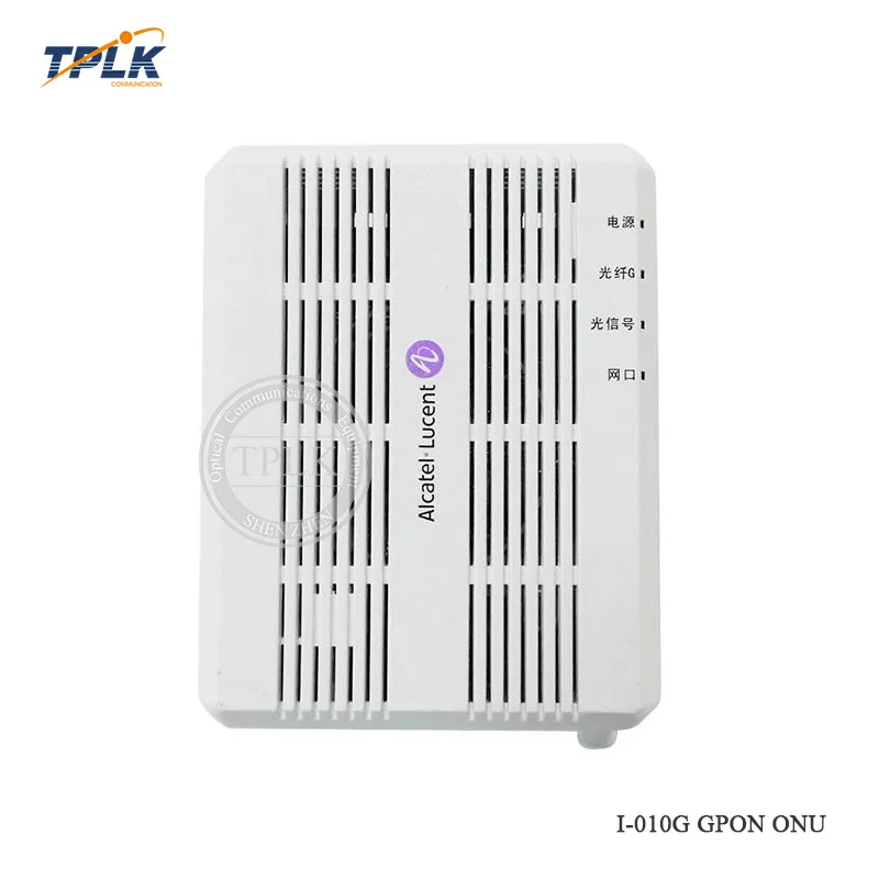 Используется Alcatel Lucent FTTH mode I 010G 1 GE Port GPON ONU/ONT routes оптический сетевой терминал