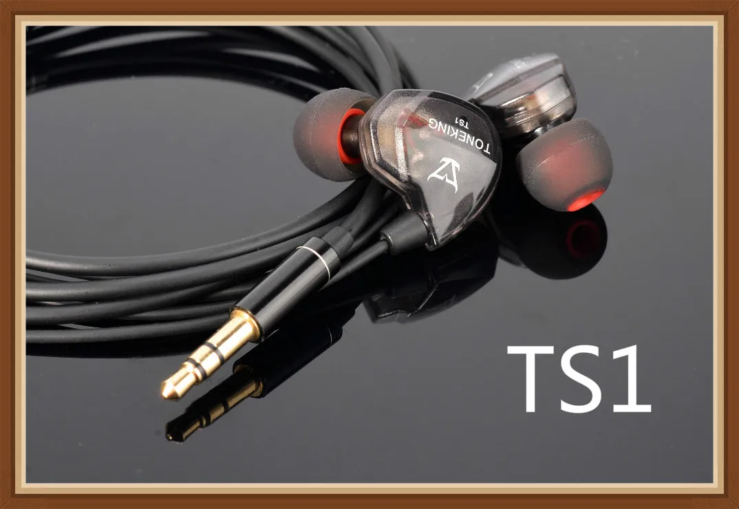 Наушники вкладыши Toneking TS1 10 мм динамические Hi Fi наушники с супербасами монитор
