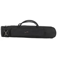 soprano saxophone bag sax case straight type thicken padded foam non woven inner cloth with adjustable shoulder strap