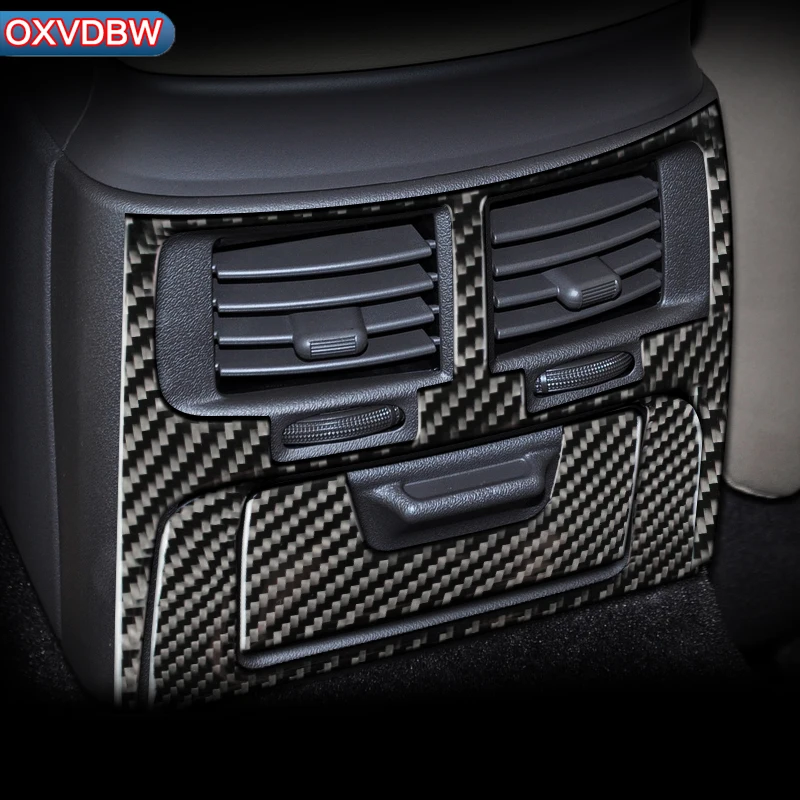 

For LEXUS IS250C 300 350C Accessories Interior Carbon Fiber Rear Air Condition Vent Cover Trim Air Outlet Car Styling Stickers