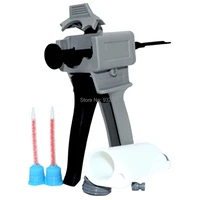 101 50ml mixing gun dispenser guns manual dispense gun 2 part adhesive glue cartridge 2pcs mixed nozzle mixing nozzles