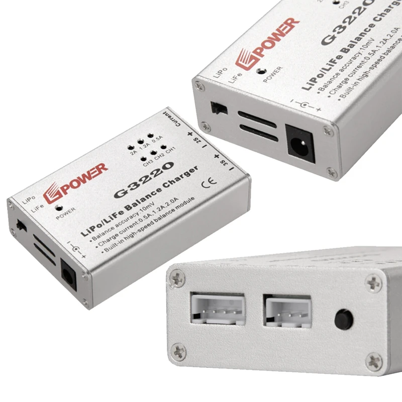 1 шт./компл. Портативный Lipo Батарея G3220 + 12V2A Скорость баланс Зарядное устройство