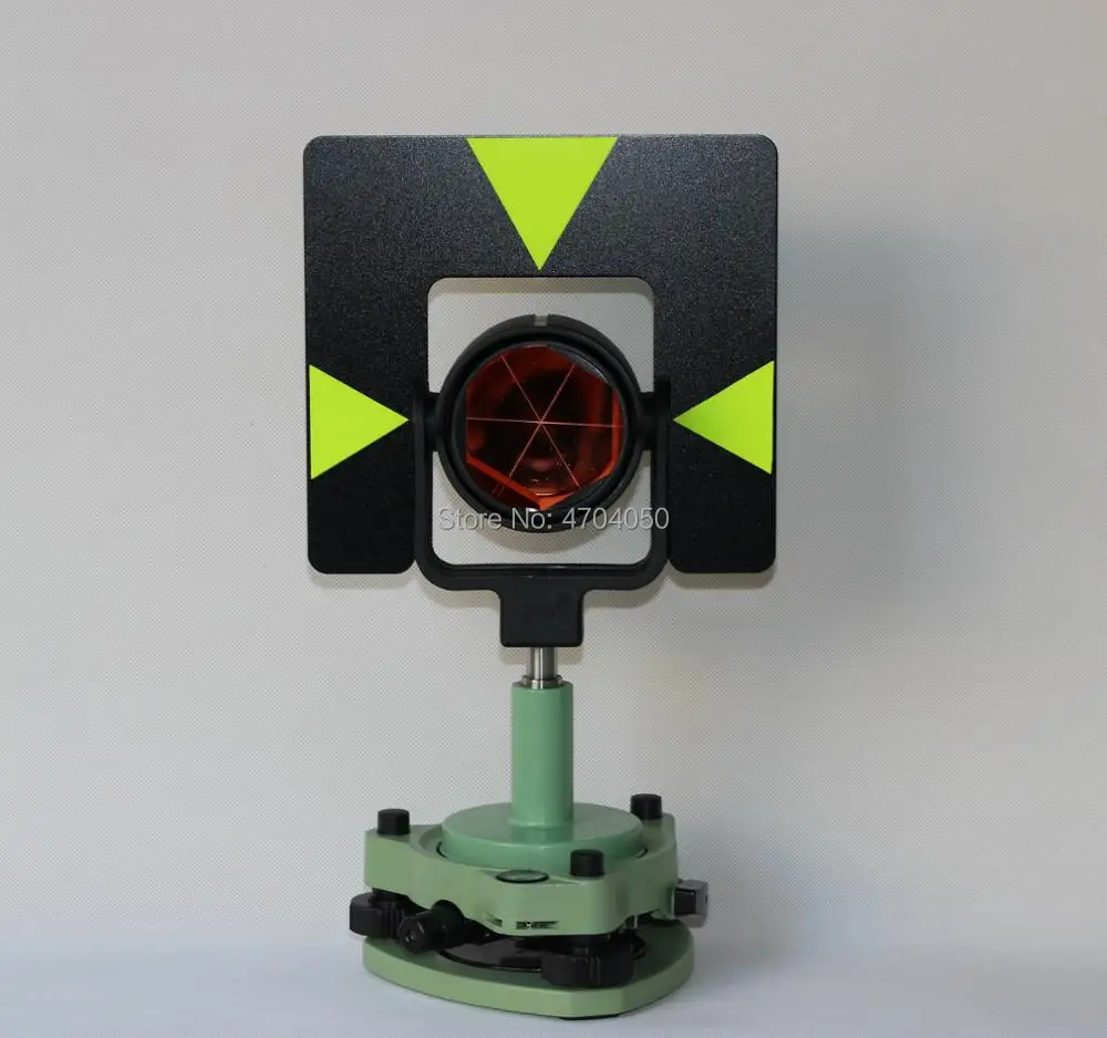 Абсолютно новый металлический черный цвет Одиночная призма с зеленым трибрахом