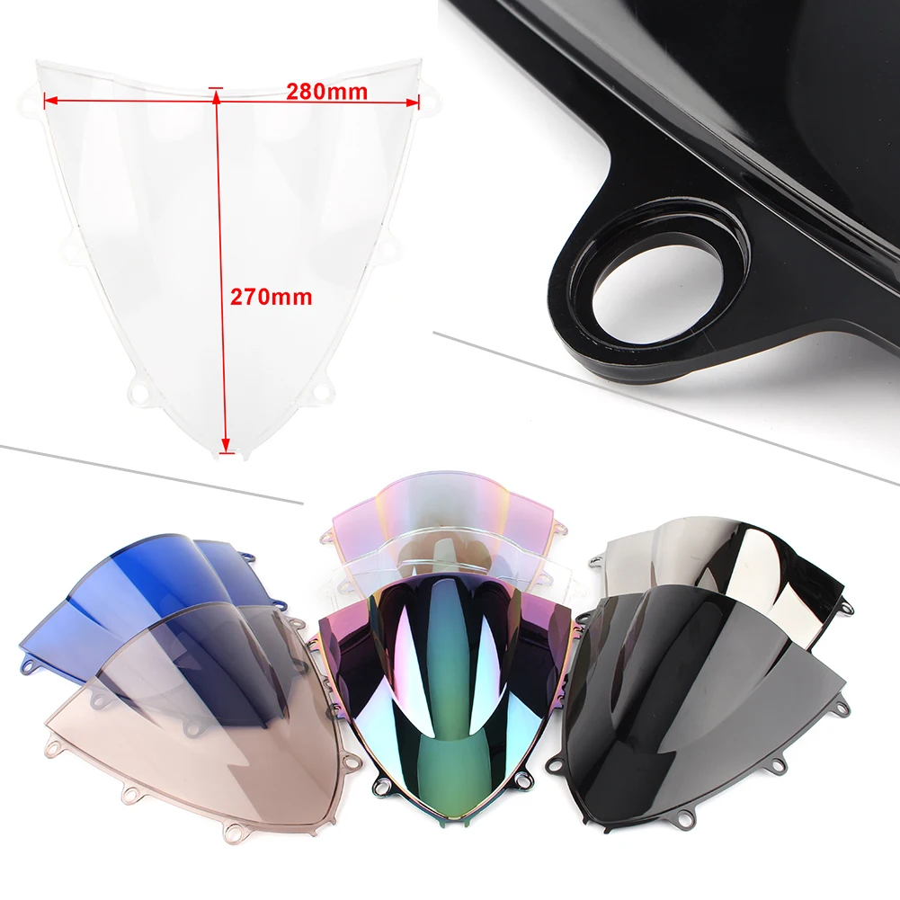 Ветровое стекло для мотоцикла CBR1000RR 2008-2011 двойное пузырьковое Honda CBR 1000 RR 1000RR 2008 2009