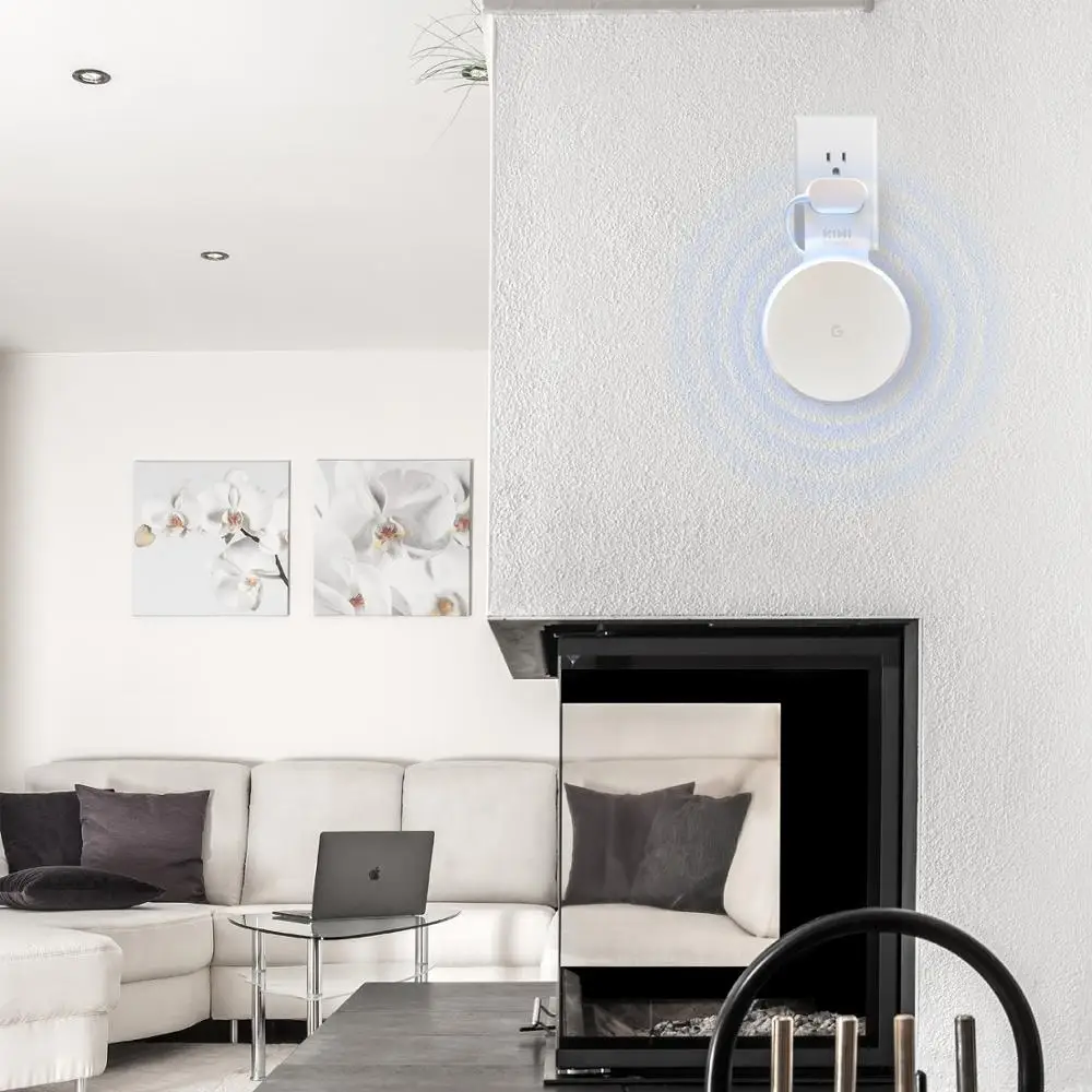 KIWI дизайн 2 пакет Google WiFi настенное крепление, Google сетка держатель без грязных проводов или винтов