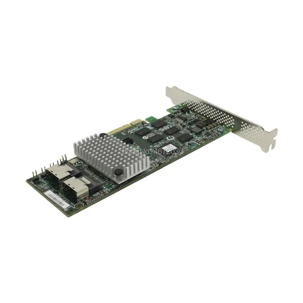 Новая карта контроллера Broadcom Avago LSI MegaRAID SAS 9261-8i 8 портов 512 Мб кэш-памяти SFF8087 6 ГБ