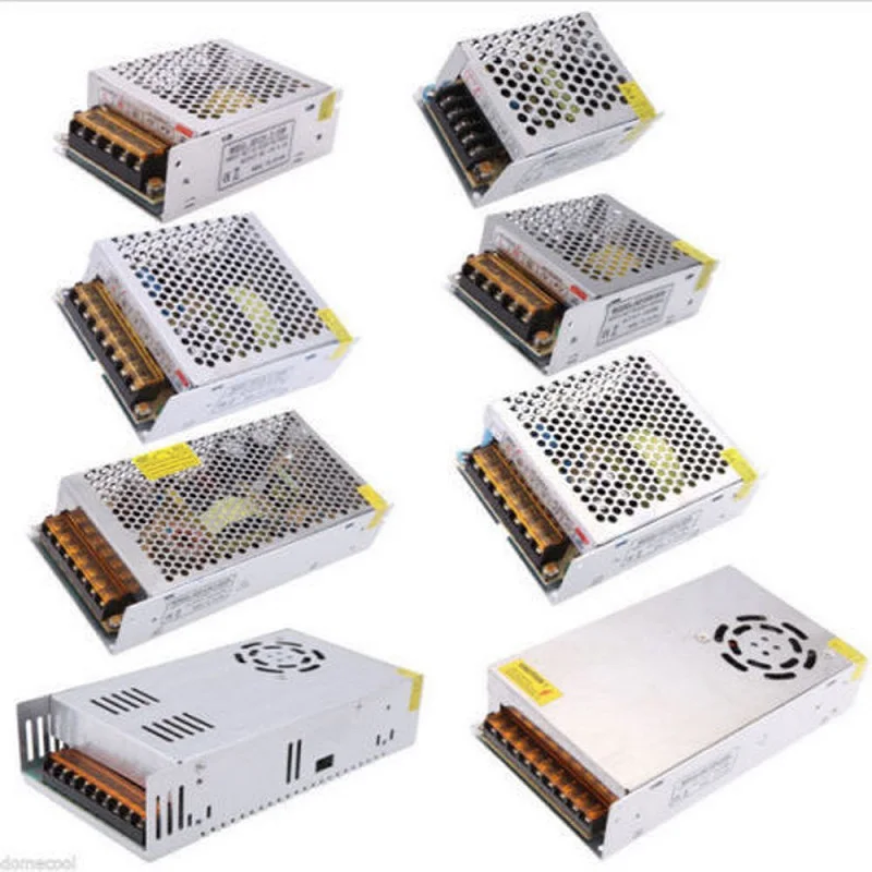 AC 110 V 220 к DC 5V 12V 24V переключатель питания Драйвер адаптер светодиодные полосы