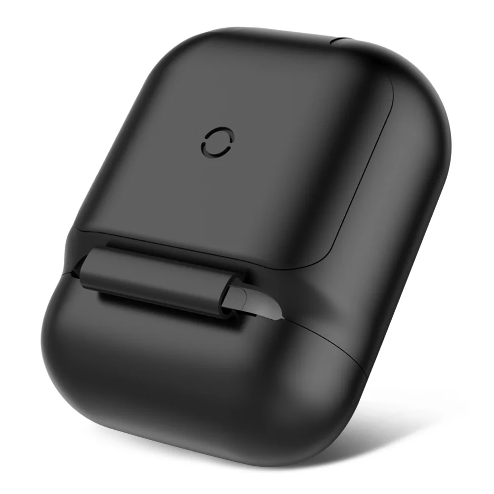 Baseus беспроводной зарядный чехол для Airpods антидетонационный силиконовый защитный