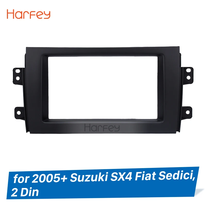 Harfey лучший автомобиль 2Din фасции Для 2007 2008 2009 2013 Suzuki SX4 Fiat Sedici стерео плеер панель