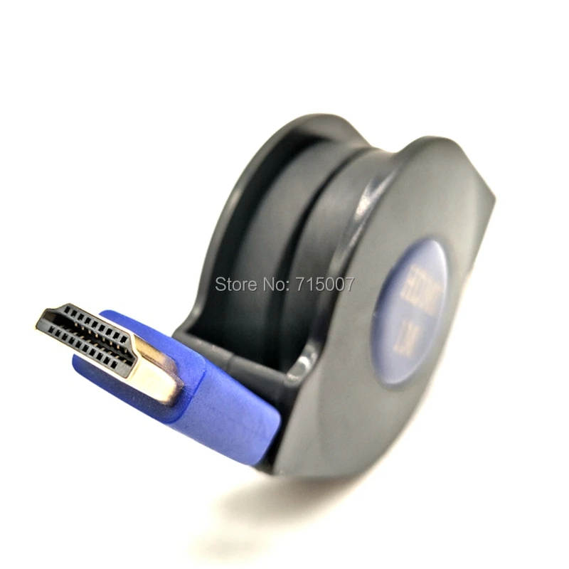 Высокоскоростной пружинный Micro HDMI совместимый с кабелем позолоченный Поддержка