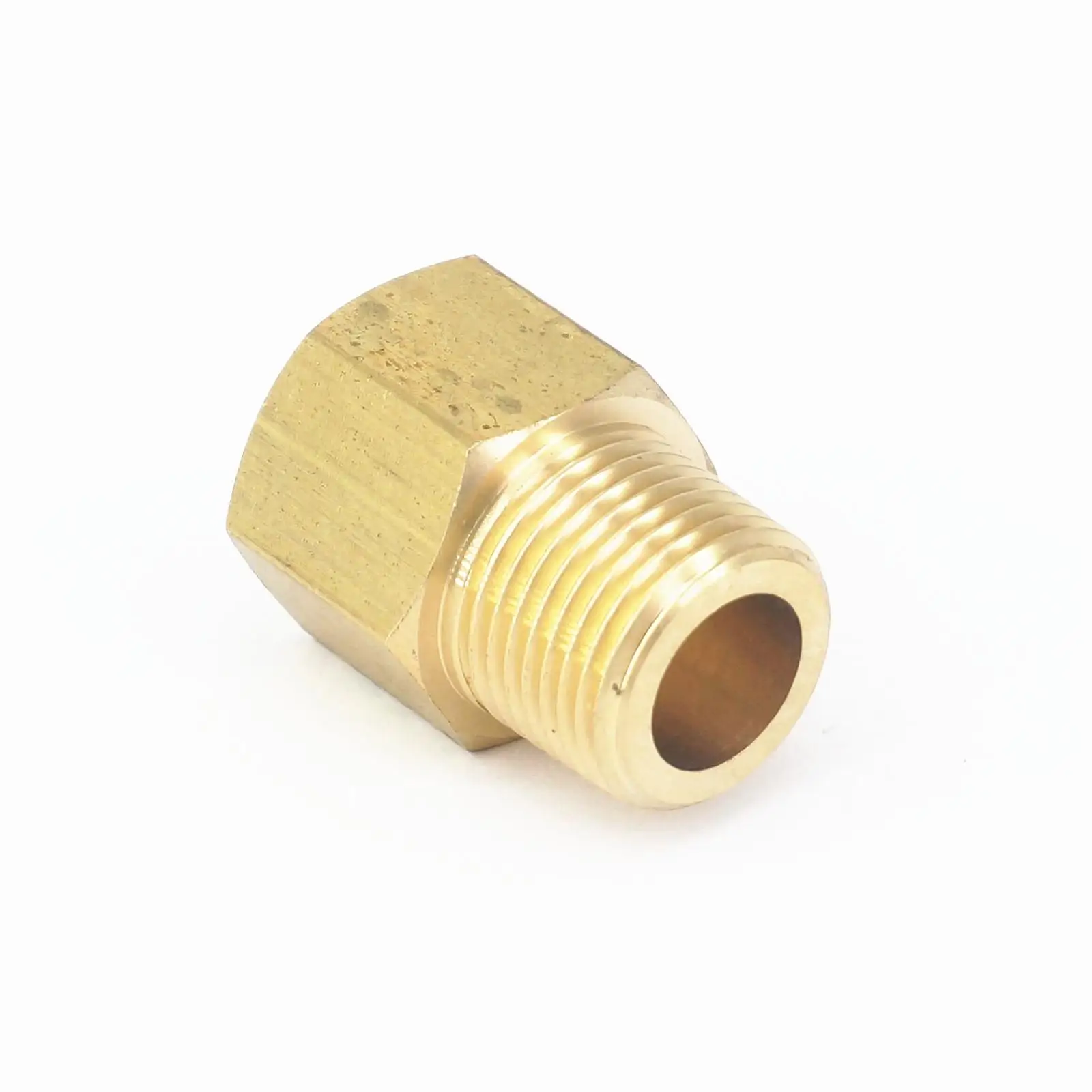 Латунный соединитель для труб NPT Female 3/8 &quotBSPT Male x 3/8&quot переходник манометра