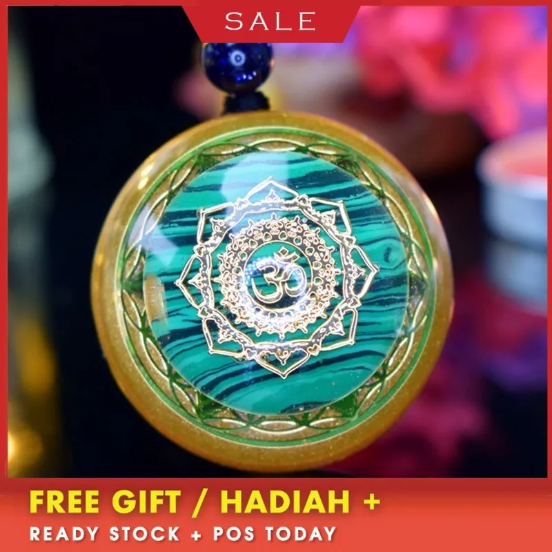 Аура рейки Orgonite Divination кулон ожерелье натуральный энергетический Кристалл Guardian