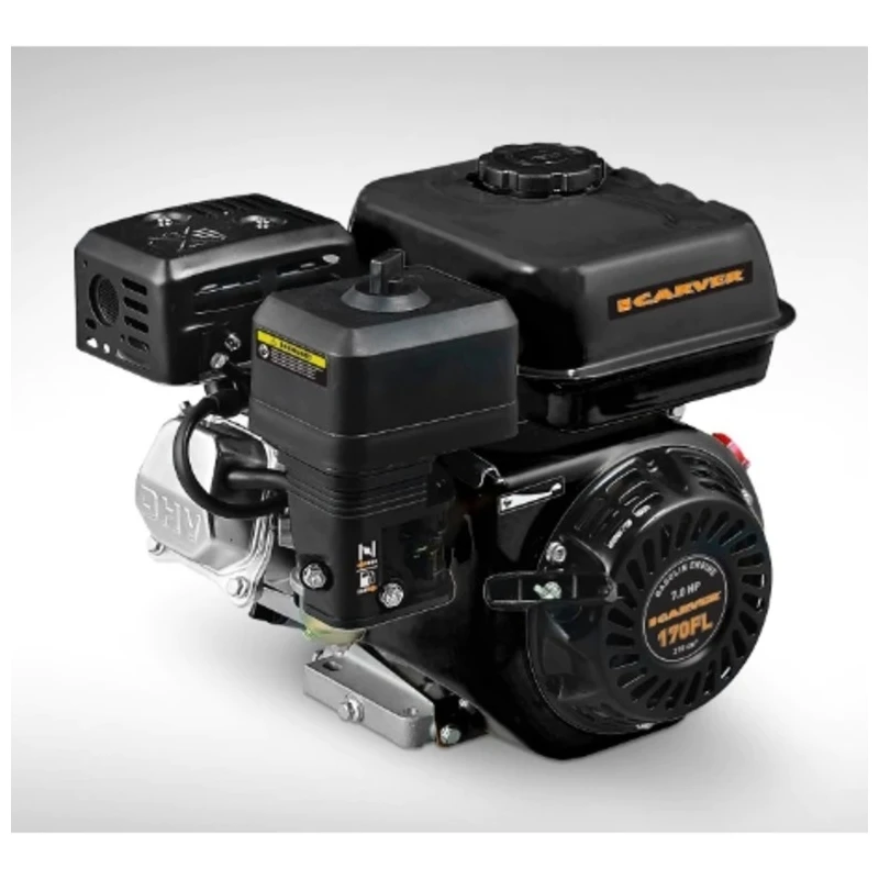 Двигатель CARVER 170FL 4 такт. 7л.с. (без выкл. вых.вал S type D=20 мм)|carver| |