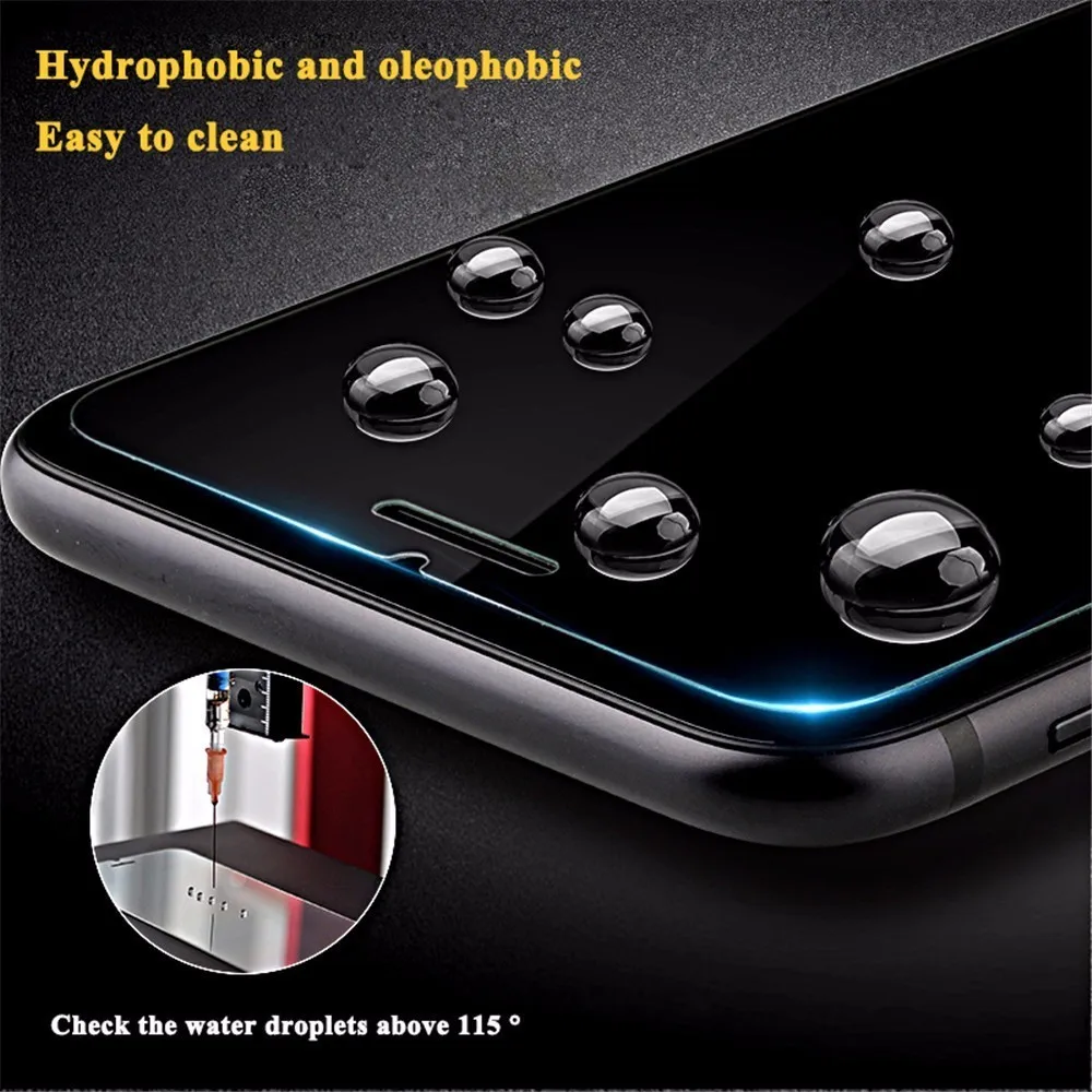 9H закаленное стекло для iPhone X XS Max Plus 6 1 5 8 дюйма Защитное экрана 8X7 6S 5S SE | Мобильные