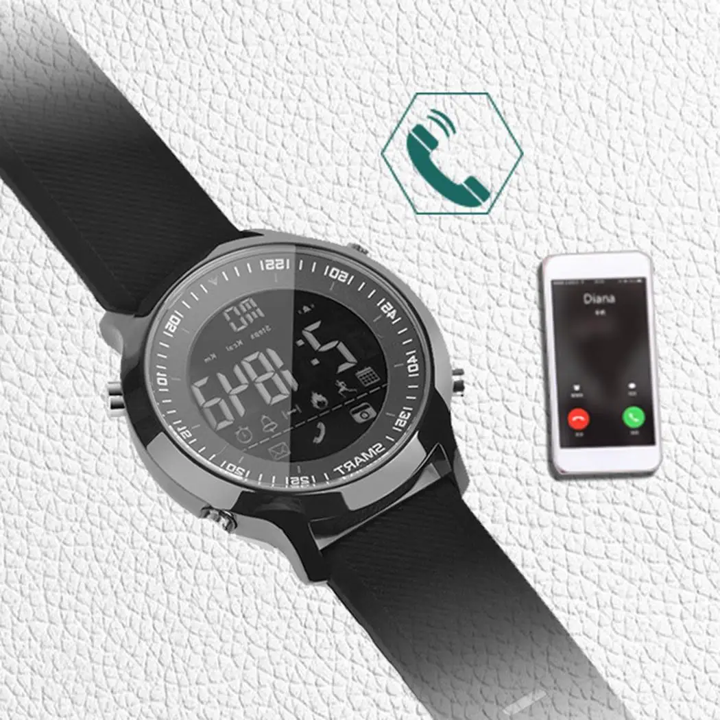 5 0 Bluetooth 2019 фитнес Смарт светодиодный круглый трекер Шагомер со спортивными