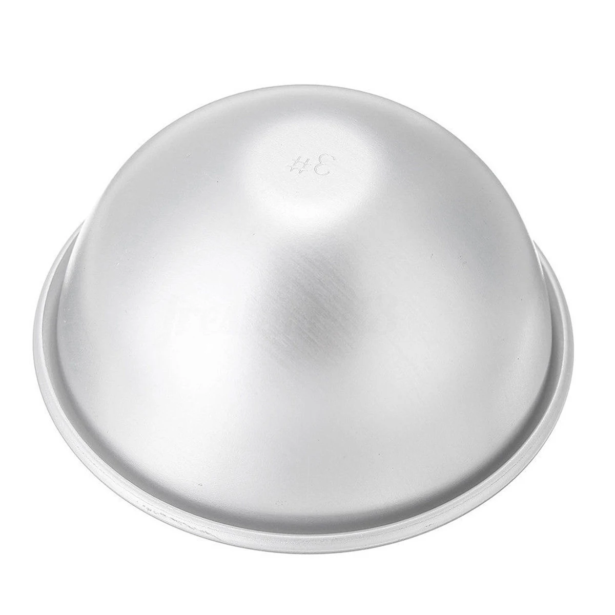 JX-LCLYL 16pcs New Metal Aluminum Bath Bomb Moulds DIY Cake Ball Molds Homemade Crafting | Дом и сад