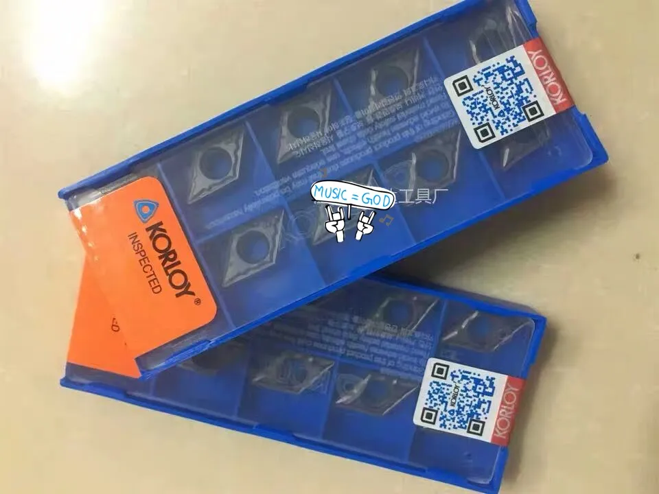 100 шт. DCMT11T308 HMP PC5300 KROLOY вставки из цементированного карбида токарный инструмент с