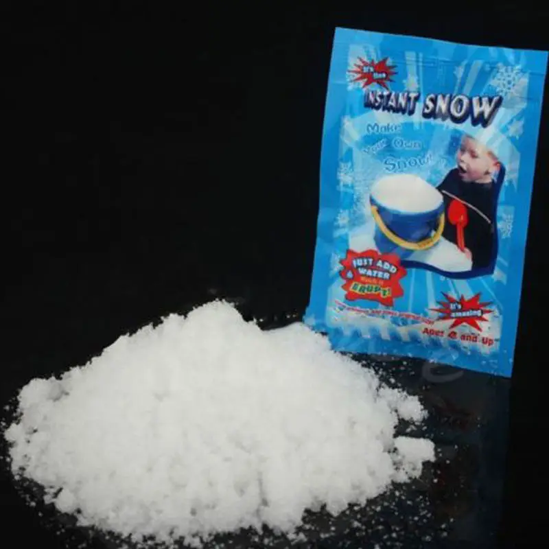 Искусственный снег поддельные Волшебные мгновенные снежные пушистые