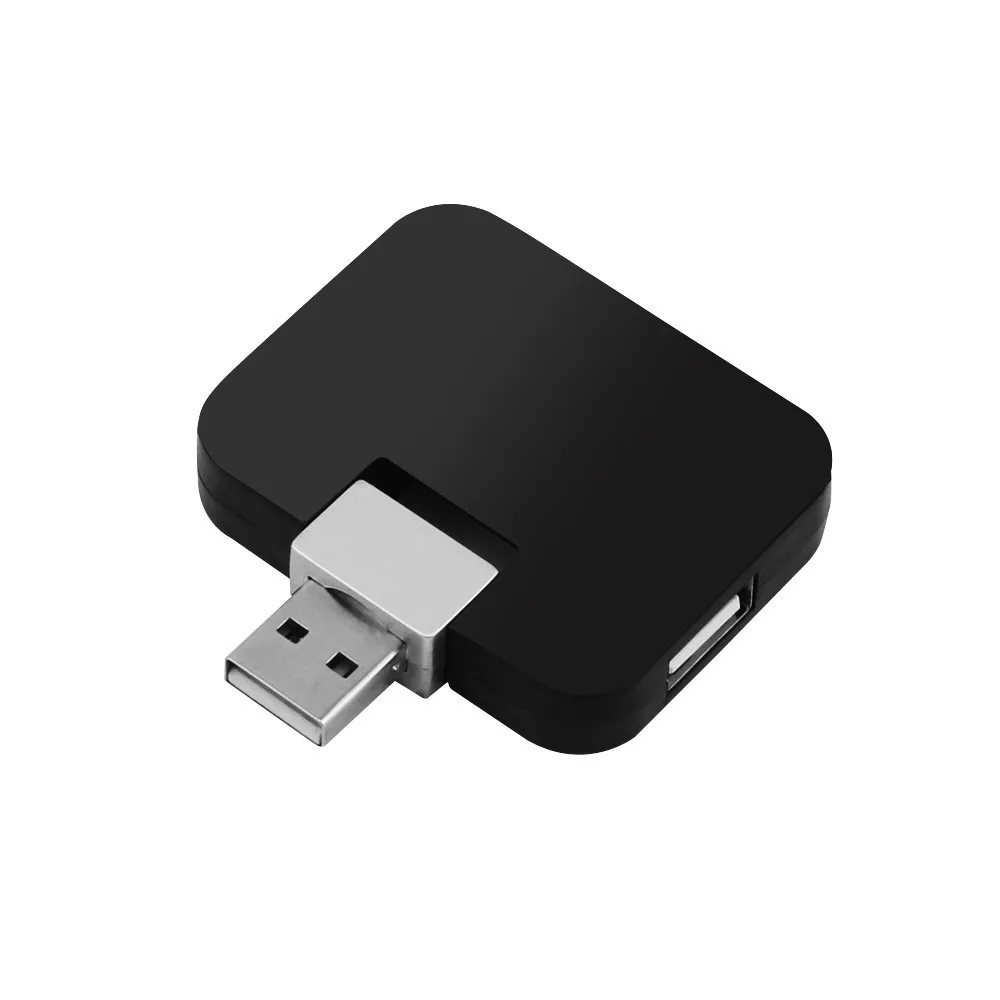 Беспроводной концентратор CHUYI USB 2 0 4 порта складной квадратный распределитель