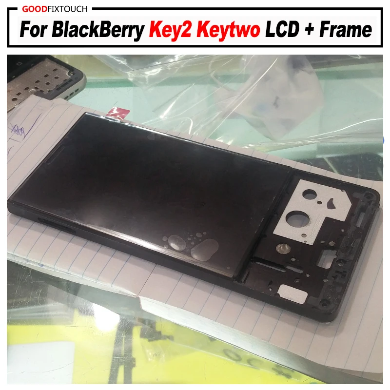 ЖК-дисплей для BlackBerry key2 + сенсорный экран дигитайзер панель в сборе с рамкой