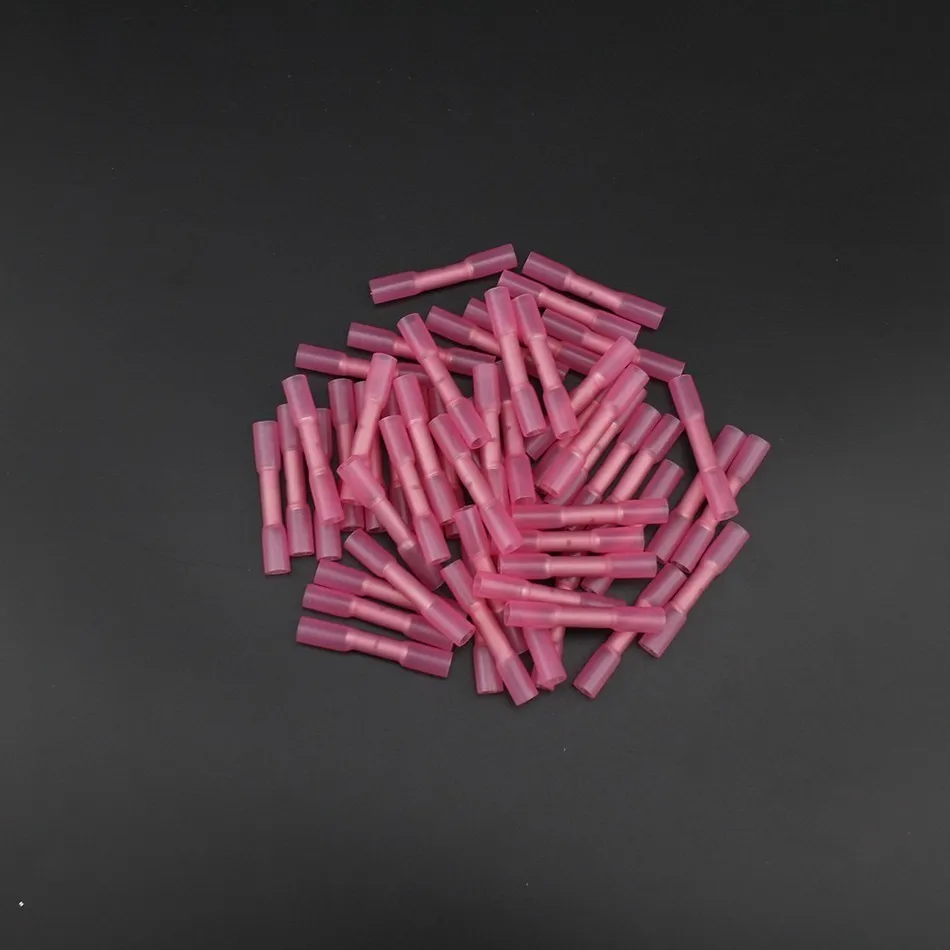 Изолированные термоусадочные встык коннекторы электрические обжимные клеммы