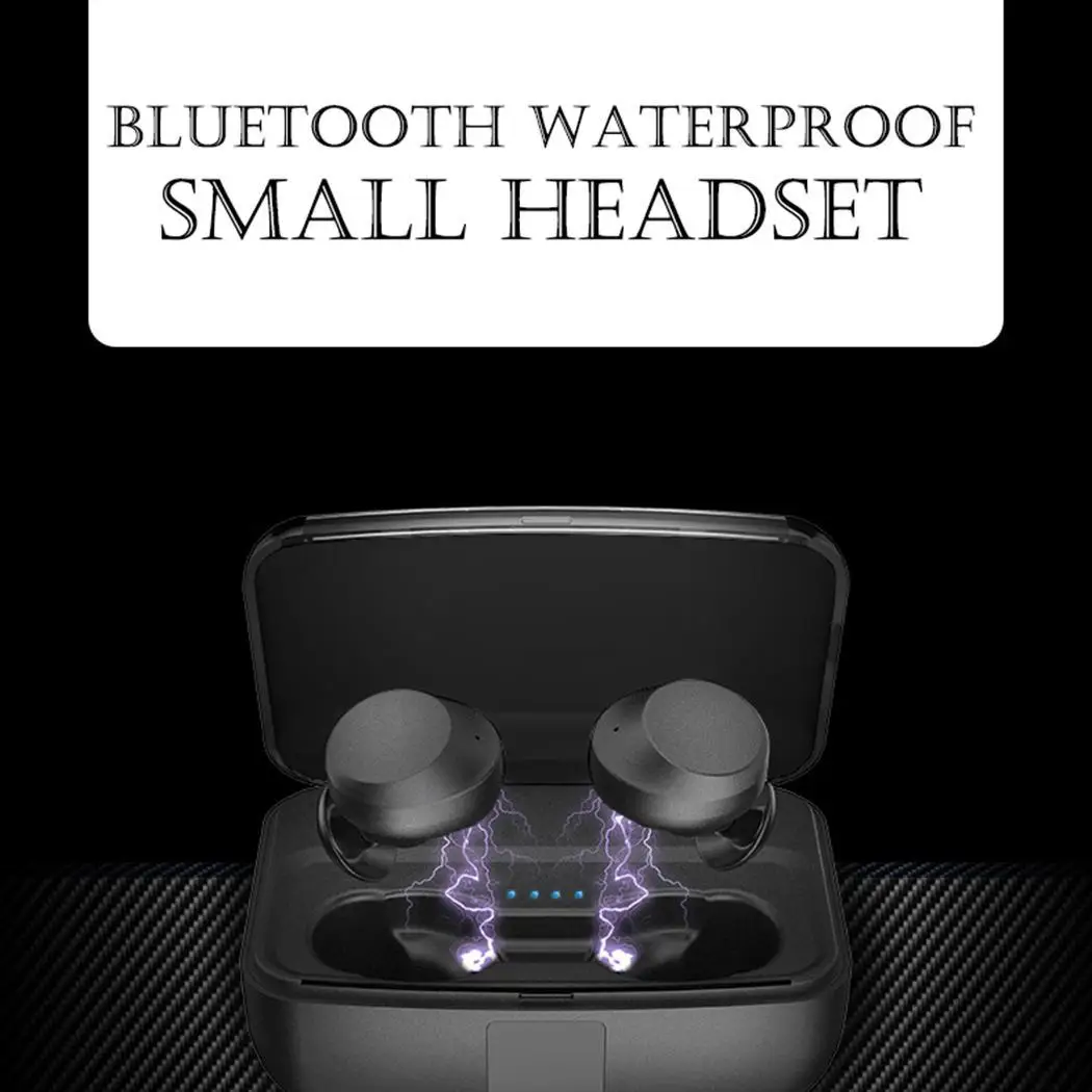 Сенсорная Мини Беспроводная bluetooth гарнитура стерео наушники с защитой от пота и