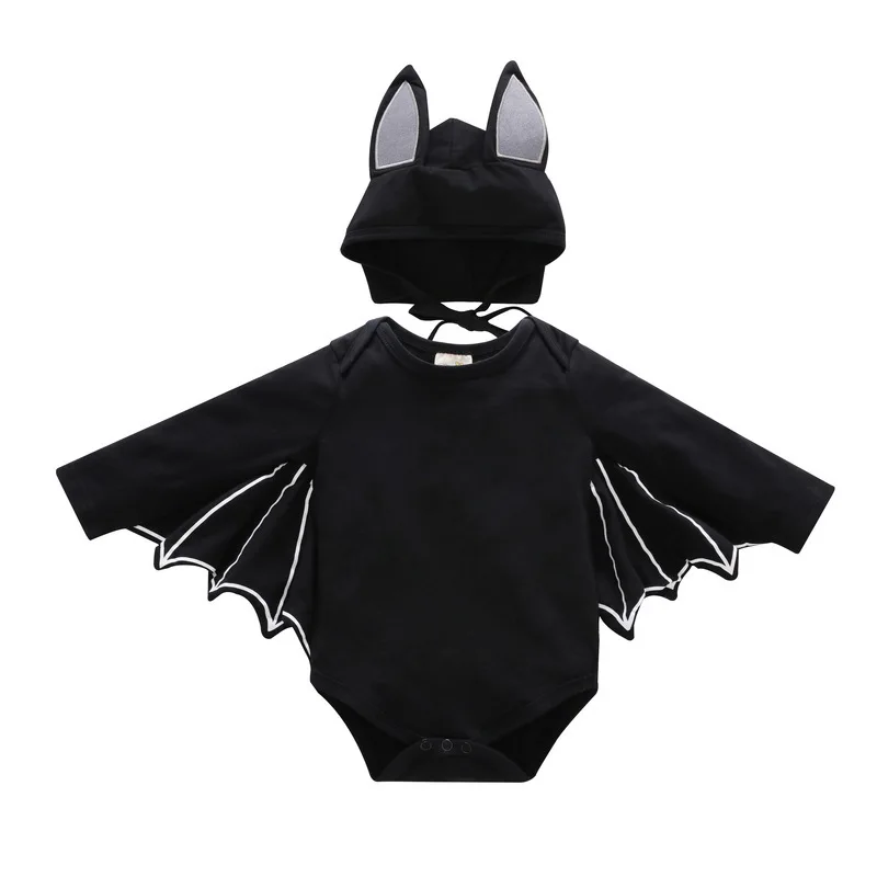 

2pcs Baby Romper Boys Clothing Sets Newborn Infant Baby Boy Hat Outfits Clothes Set Christmas Costume Jumpsuit Rompers Wholesale