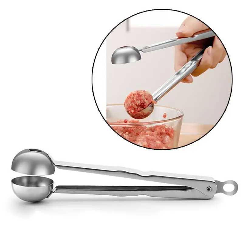 Meatball чайник из нержавеющей стали легкая ложечка для фрикаделек кухонный