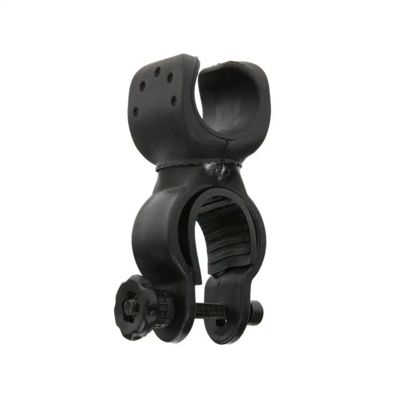 2.5 360 Torch Clip Mount Bicycle Front Light Bracket Flashlight Holder Rotation With antiskid rubber gaskets Rotating clip | Спорт и