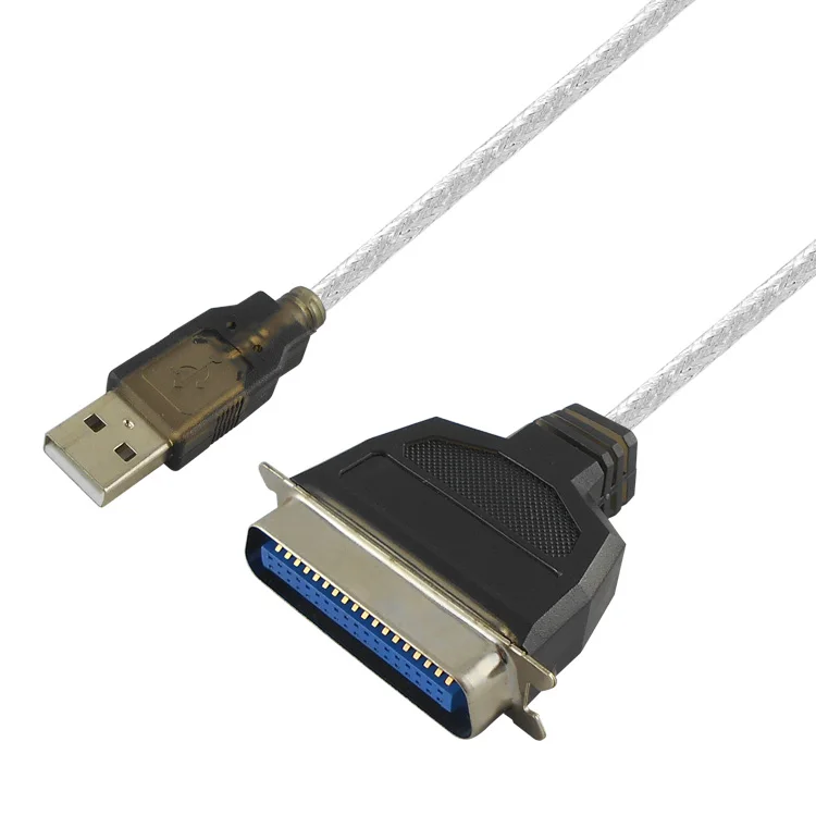 USB Type A папа к порту принтера 36Pin Женский адаптер параллельный порт удлинитель