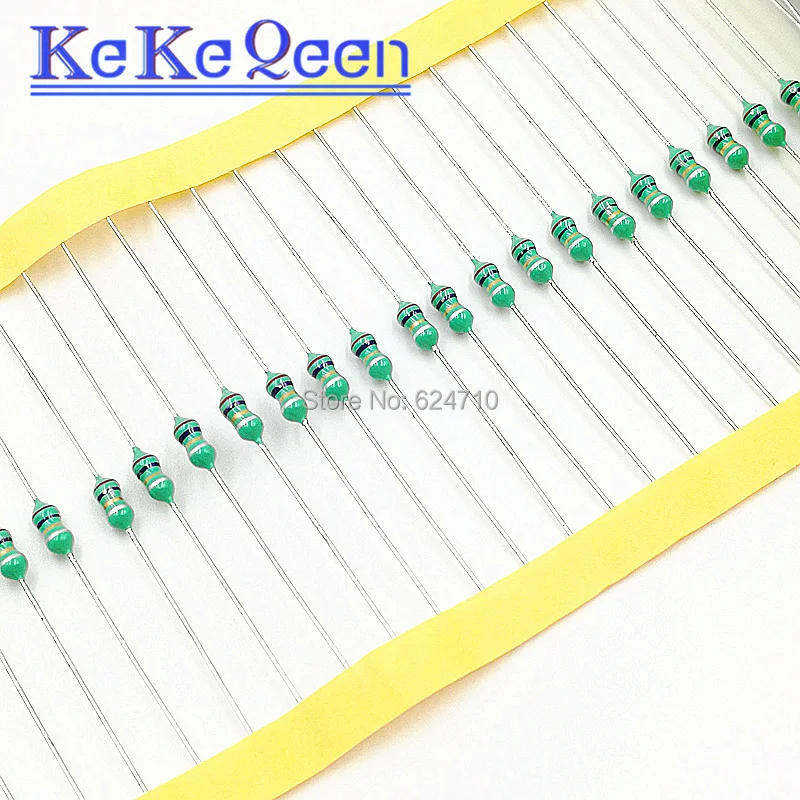 3000PCS 0307 1/4w Inductor Color ring inductance 1.8UH 2.4UH 2.7UH 3.3UH 3.9UH 4.7UH 5.6UH 6.8UH 8.2UH 10UH 12UH 15UH 18UH | Обустройство