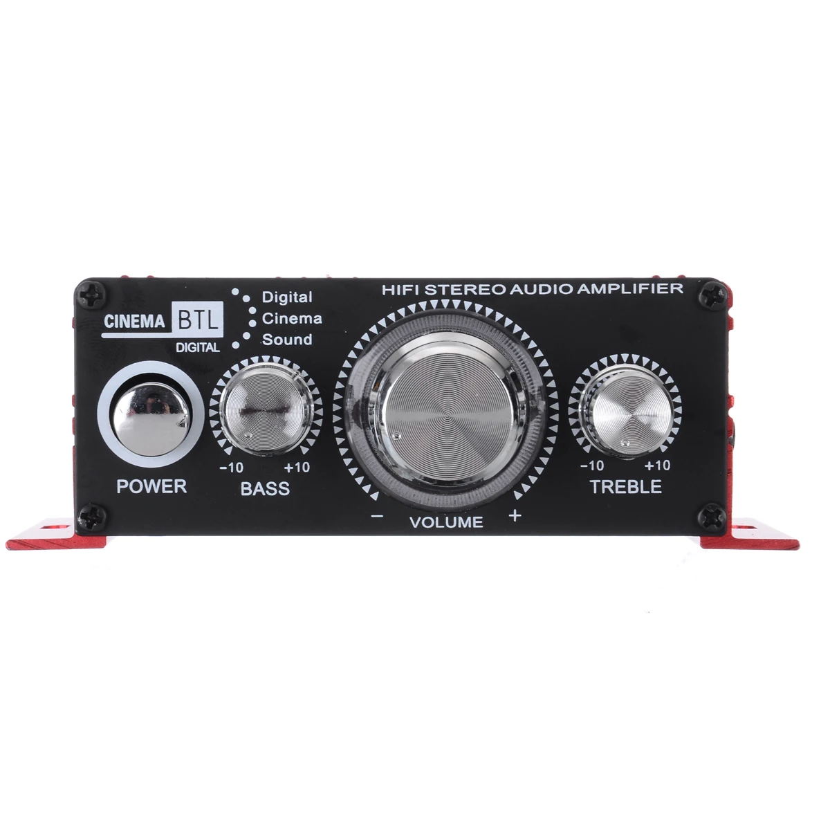 20 Гц до 20 кГц красный стереофонический усилитель HiFi алюминиевый MA-170 2CH усилитель для компьютера Настольный динамик