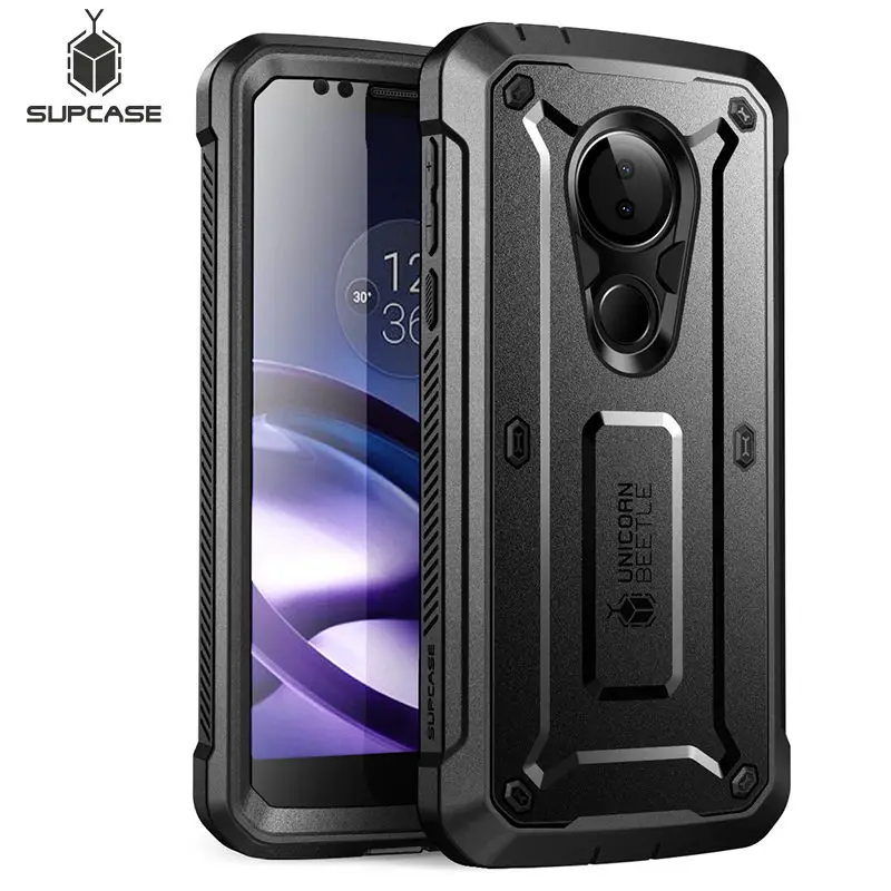 Чехол для Moto G6Play SUPCASE UB Pro прочная кобура с полным корпусом чехол со встроенным