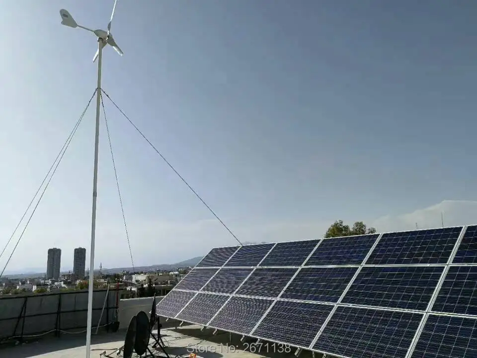 12 V/24 V/48 V 600W жилой домашние ветровые турбины генератора с постоянными магнитами