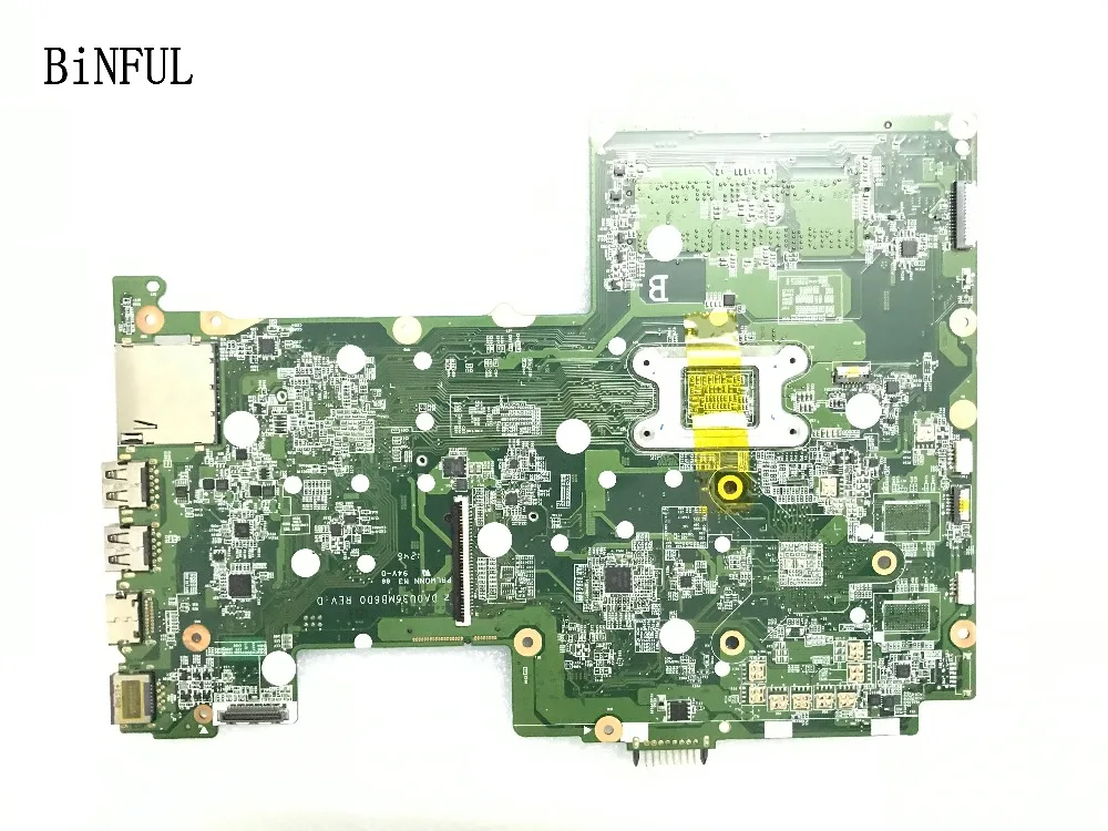 

Материнская плата DA0U36MB6D0 REV: D, материнская плата для ноутбука HP 15-B, ноутбук с процессором I3