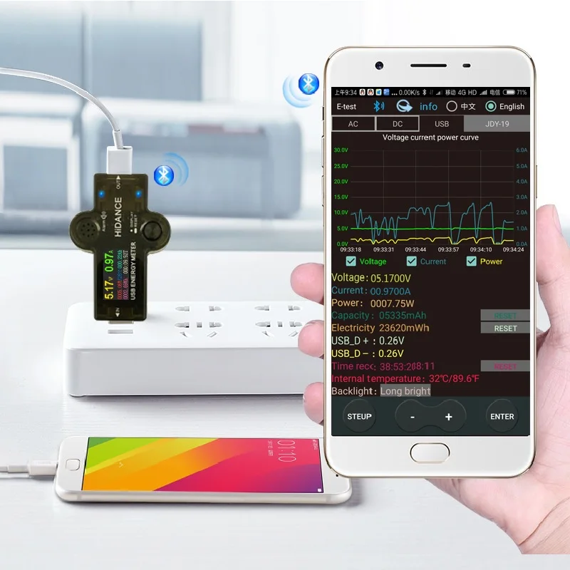 HD цветной экран USB 3 0 Тестер Вольтметр Амперметр Напряжение измеритель тока для
