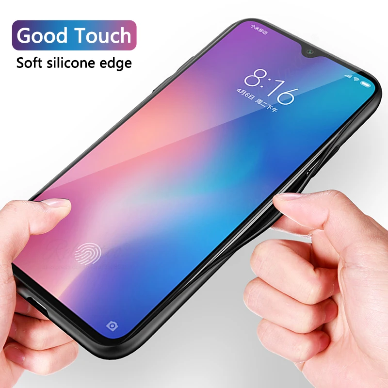 Градиент Аврора стеклянный чехол для телефона huawei mate 20 lite Полное покрытие P20 mate20