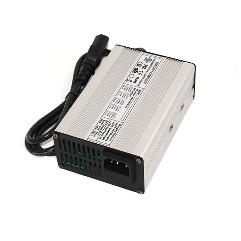 54 6v 3a charger 13s 48v li ion battery charger output dc 54 6v with cooling fan free shipping free global shipping