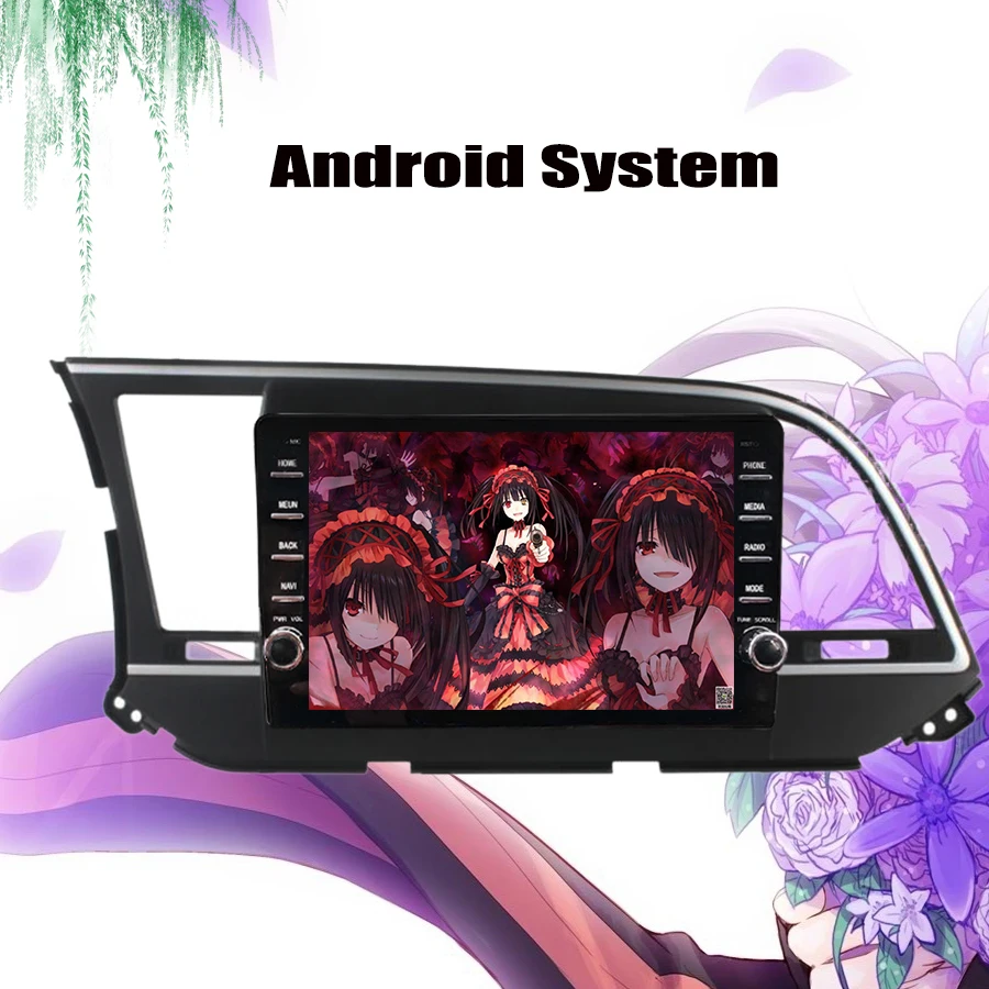 Головное устройство 8 дюймов для 2016 2017 2018 2019 Hyundai Elantra автомобильное радио GPS
