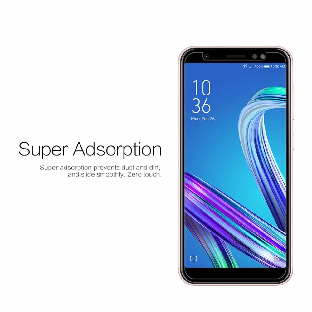 Для Asus Zenfone Max M1 ZB555KL защита для экрана NILLKIN кристально прозрачная/Матовая